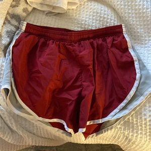 Crimson Soffe shorts. Barely worn, great condition!